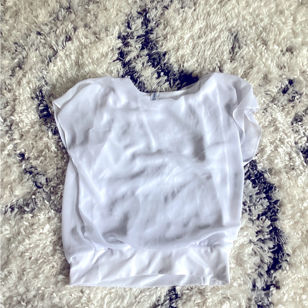 White classy top
